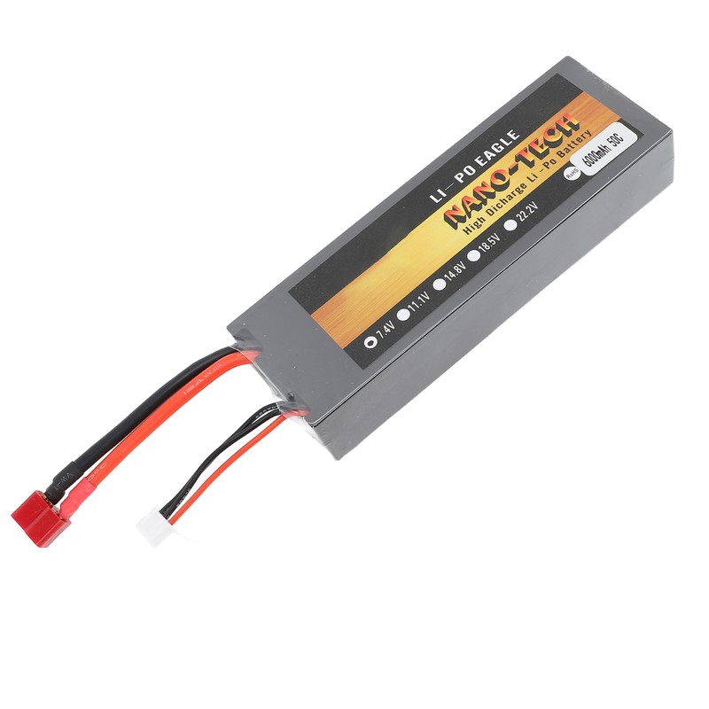 7.4V 50C 6000mAh Lipo Battery High Capacity Lightweight Powerful 2S