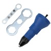 Rivet Drill Attachment Riveting Nut Gun Adaptor Electric Tool Kits