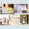 ECKEK ABS Plastic Sign Holder，Menu Displays T Shape Sign Stand