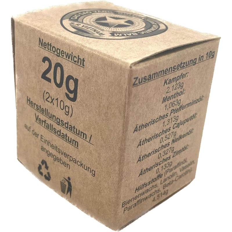 Golden Star Aromatic Balm 20 g (2 x 10 g)