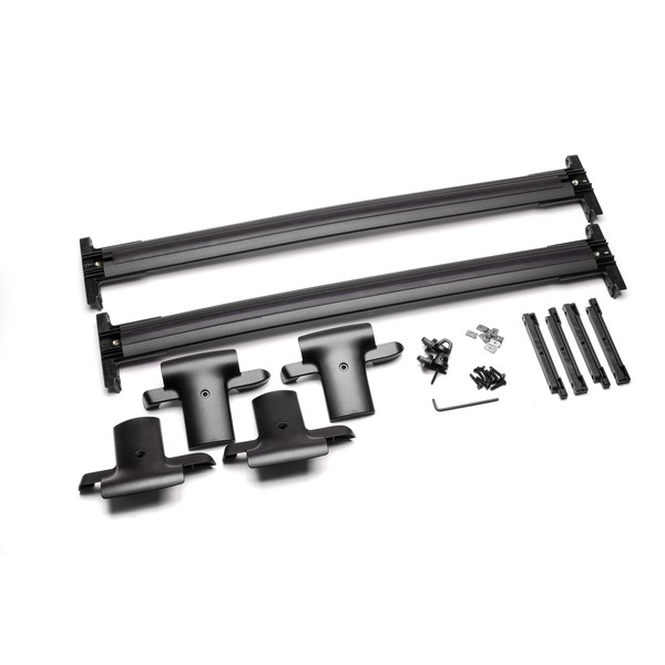 GM Accessories 12499868 Removable Roof Rack Cross Rails in Black