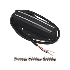 FLEOR Alnico 5 TL Aufsammeln Hot-Rail-Humbucker Bridge-Tonabnehmer 9-10K Fit TL Gitarrenteil