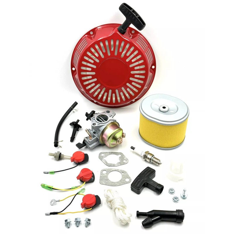 EnergyPower KIT Carburetor & Recoil Starter Fit For Honda GX340