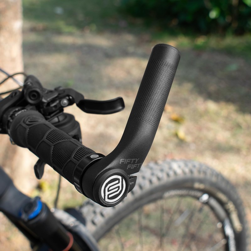 FIFTY-FIFTY Bicycle Handlebar Ends, Bar Ends Bicycle, Aluminium Alloy Handlebar