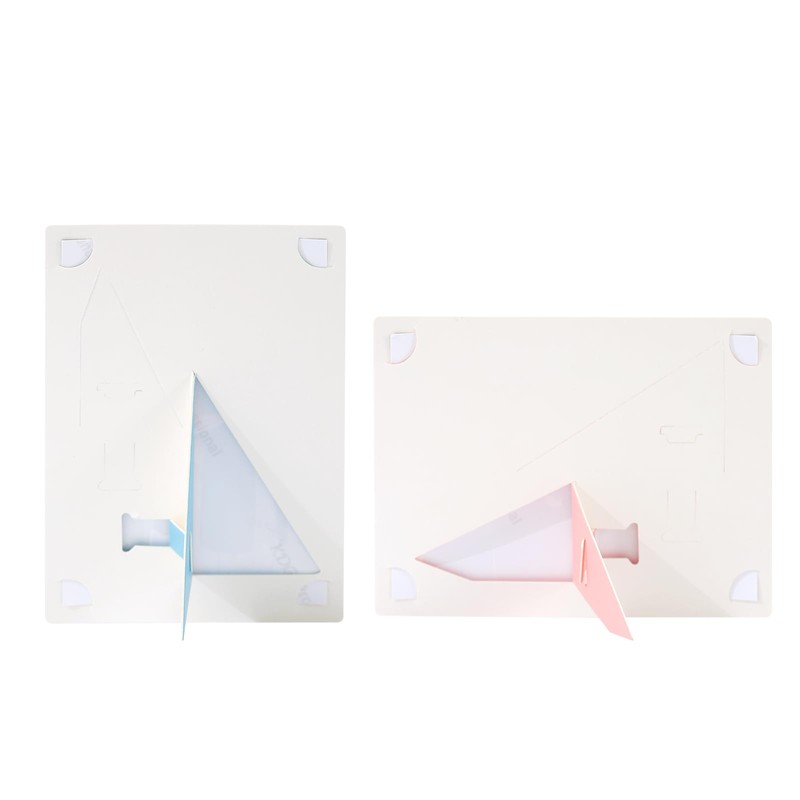 HOTUO 4x6 Paper Frames Set of 10, Colorful Cardboard Picture