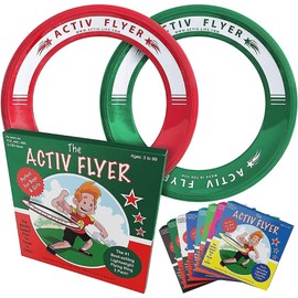 Activ Life Frisbee Rings for Kids Age 4-5 6-7 8-12 - Best Easter Basket Stuffers for Boys