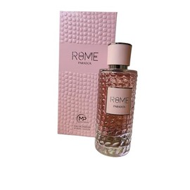 Rome Paradox Eau de Parfum, Pink Glass Bottle, Textured Design, 3.4 Fl Oz, Luxury Fragrance for women