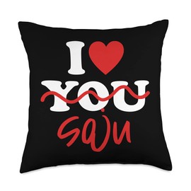 I Love Soju Designs By JAC I Love Soju Throw Pillow, 18x18, Multicolor