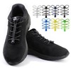 Yusimu 2 Pairs of Elastic Shoelaces Without Tying with Quick