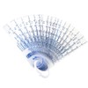 uxcell 18 in 1 Plastic Feeler Gauge 0.05-1.5mm Thickness Gap