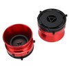 1 Pair NAB Hub Adapters Polished Aluminum Alloy Universal Loading