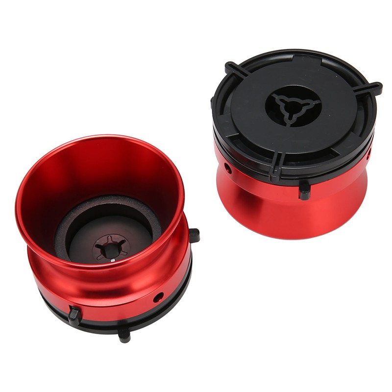 1 Pair NAB Hub Adapters Polished Aluminum Alloy Universal Loading