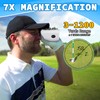 Range Finder Golfs,1200 Yards Distance Rangefinder,7X Magnification Rangefinder golfs with
