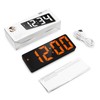 OQIMAX Digital Alarm Clock, Digital Alarm Clock with Large Numbers