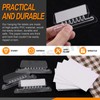 Rustark 100Pcs 2 Inch Hanging File Folder Tabs with Inserts,