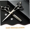 SAFIGLE 8pcs Hair Scissor Mufflers: Metal Silencers For Hair Cutting