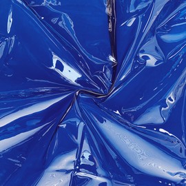 HYANG Solid Color PVC Jelly Vinyl Fabric Sheets 0.3mm 1 Yard 36" x 47" (91cm x120cm),PVC Leather for Interior Decoration, Table Mats, Sewing, Handicrafts Making (Navy Blue)