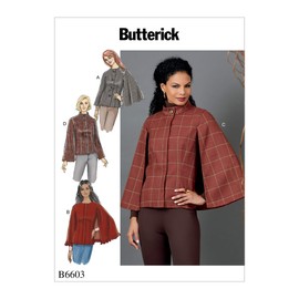 McCall's B6603, butterick, Sewing Pattern,Template, Paper, White, 14-16-18-20-22