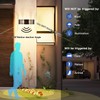 2 Pack Motion Sensor Outdoor Wall Light Fixture Up Down