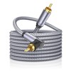 SOUNDFAM Cable RCA de 90 grados de 7,9 m/8 m,