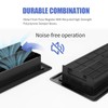 4x14 Floor Register 6-Pack, Heavy Duty Steel Walkable Vent Covers