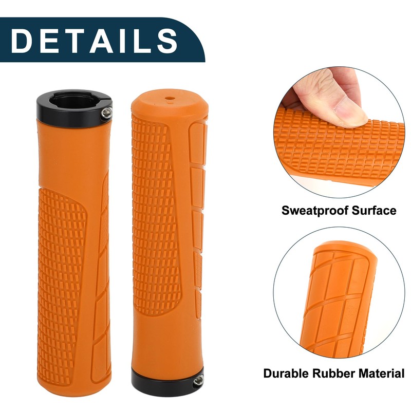 TUCKBOLD Bike Handlebar Grips Covers 135mm Long Soft | Bicycle