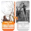LAANPOLE 26FT Pole Saw, Telescoping Tree Trimmer with 5-20FT Extension