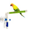 Armastuse Parrot Perch Stand, Portable, Suction Cup, for Small or