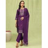 VredeVogel Kurta Set with Dupatta | Cotton Silk Jacquard Woven