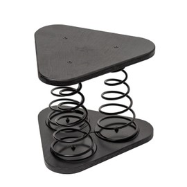 Hunkerin Stool Squat Training & Mobility Device for Posture Core Strength Back Pain Relief & Flexibility | Ergonomic Deep Squat Stool (Chair) for Athletes or Office | Compact & Portable | Black