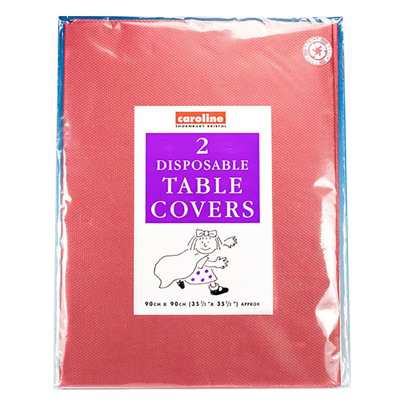 Square Paper Tablecovers Silver 90Cm For Themed Party Decorations &