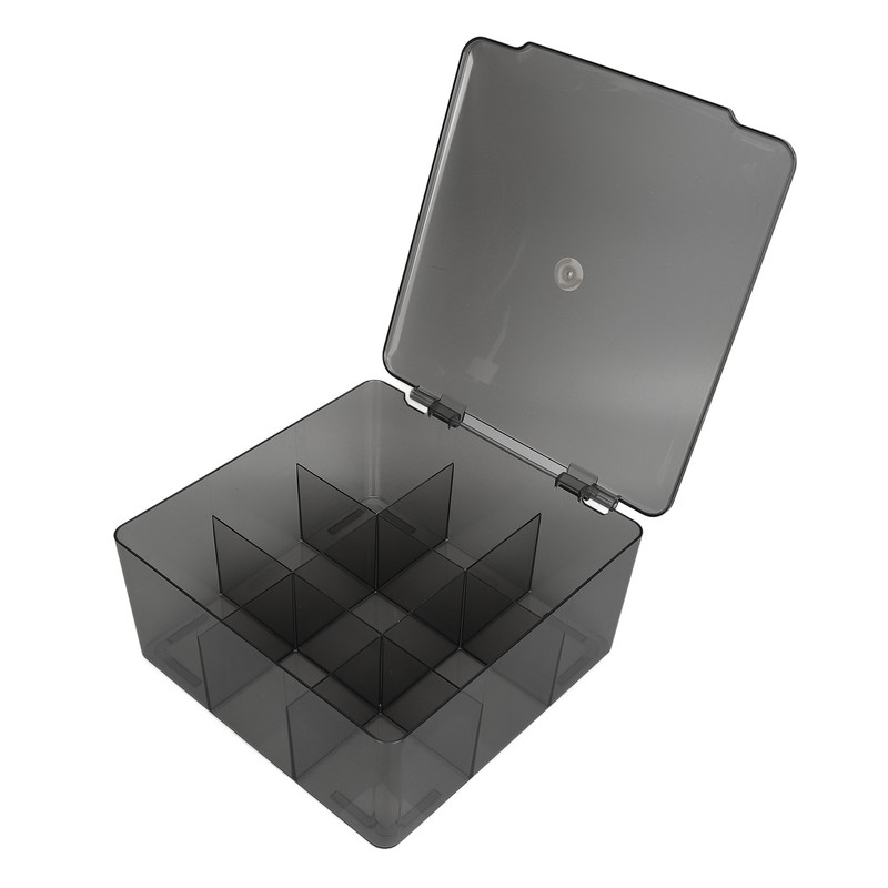 Flip Grids Storage Box Large Capacity Dustproof Easy Access Skincare