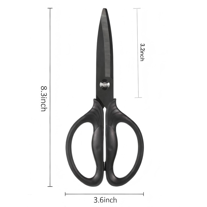 ARCHIKING Heavy Duty Kitchen Scissors, Titanium Coated All Purpose Shears