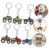 BESPORTBLE 6pcs Cute Off Road Vehicle Charms Keychains Aesthetic Keyring