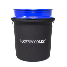 Bucket Cooler - 7mm Neoprene Sleeve for 5 Gallon Bucket (Black)