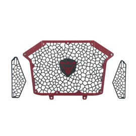 GAM Front Grille Set For Polaris RZR PRO XP 2020-24 Front Proformance Grill Black Red