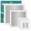 8pcs Drywall Patches, 3 Sizes Self Adhesive Wall Hole Repair