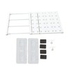 Tension Shelf Adjustable Space Saving Expandable Closet Organizer Dividers for
