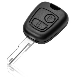 2 Button Remote Control Blade Housing for Peugeot 106 107 206 207 306 307 406 407 Car Key Shell Pilot Car Key