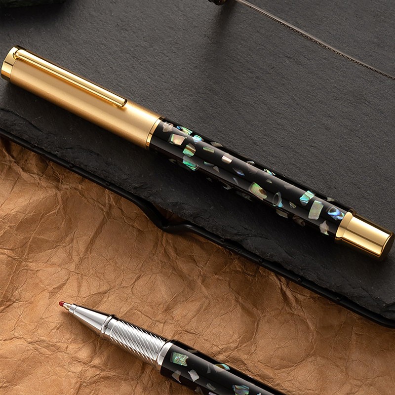 Borges Luxury Pen Set Finish, Schmidt Ink Refill, Best Roller