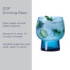 Mikasa Phoebe Double Old Fashioned Beverage, Set of 4, Blue