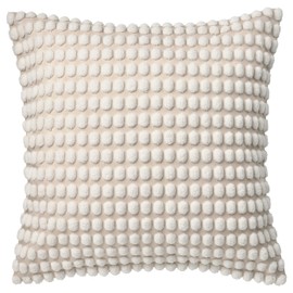 SVARTPOPPEL Subaru Poppel Cushion Cover - Off White 20x20 Inch 305.430.05