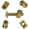 20 PCS M6 Barrel Nuts for Furniture Connection