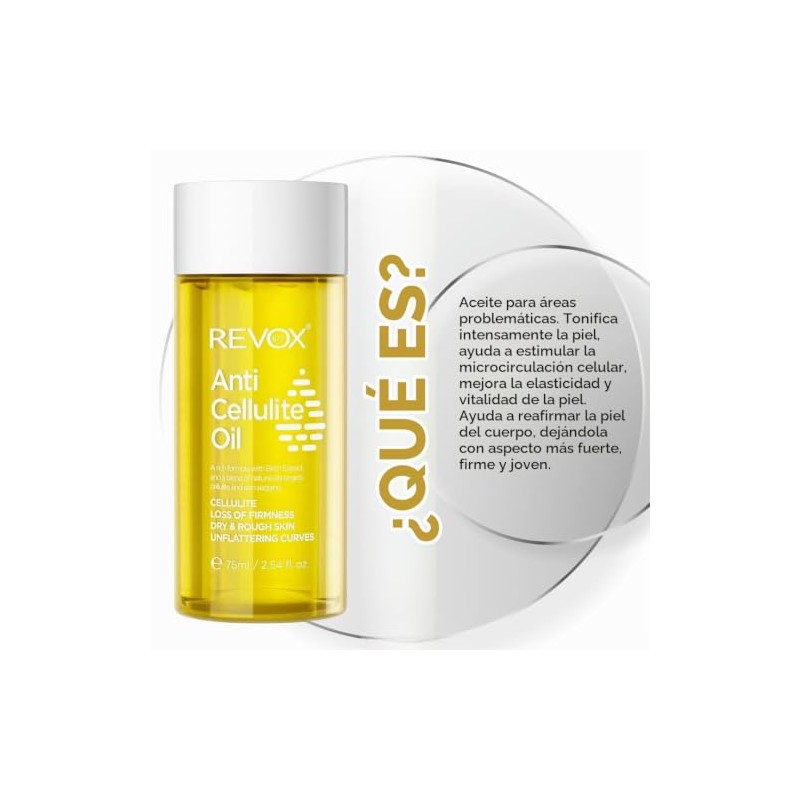 REVOX B77 - Skin Therapy Anti Cellulite Oil, 75 ml,