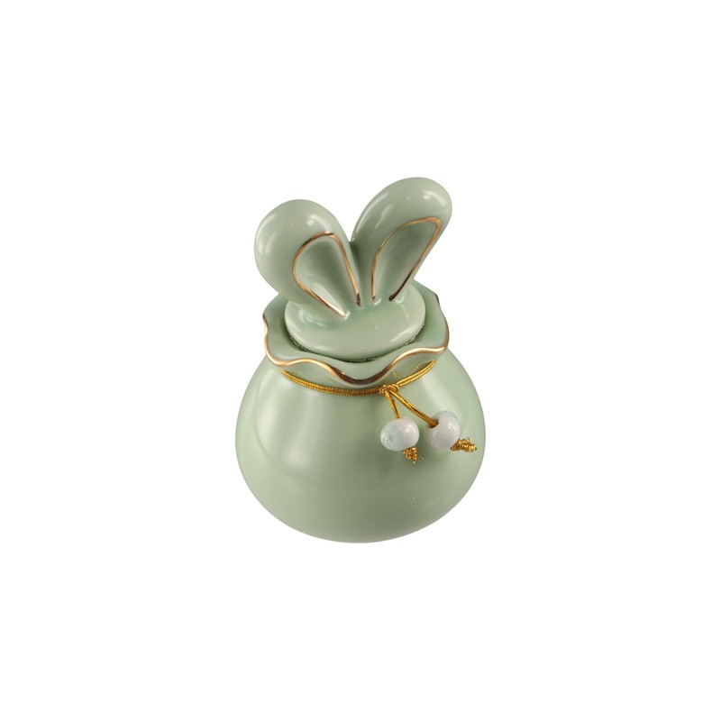 Leadigol Ceramic Jar Porcelain Tea Jar Food Storge Canister Dry