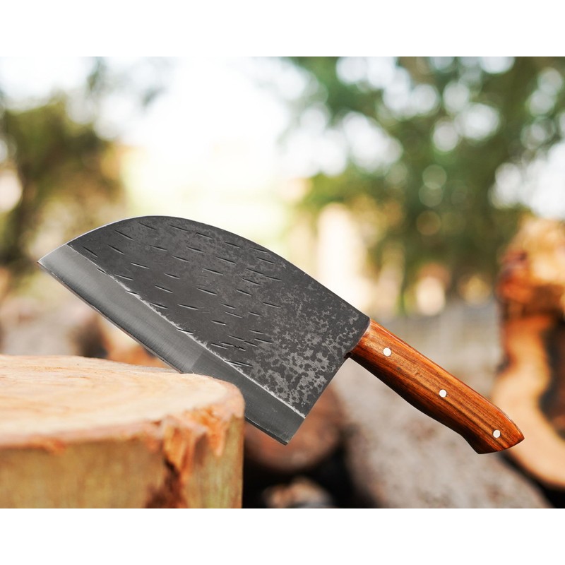 Handmade Serbian Butcher Cleaver - Blade Made of 1095 High
