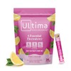 Ultima Replenisher- Mezcla diaria de bebida con electrolitos limonada rosa,