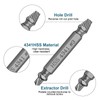 Screw Extractor Set, 6 Pieces Screw Extractor with Magnetic Bit