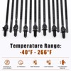 Benliu 20Pcs Cable Zip Ties, 8.3x0.2 inch Heavy Duty Nylon