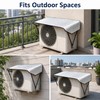 Outdoor Air Conditioner Cover – Waterproof Rainproof Dust Cover for